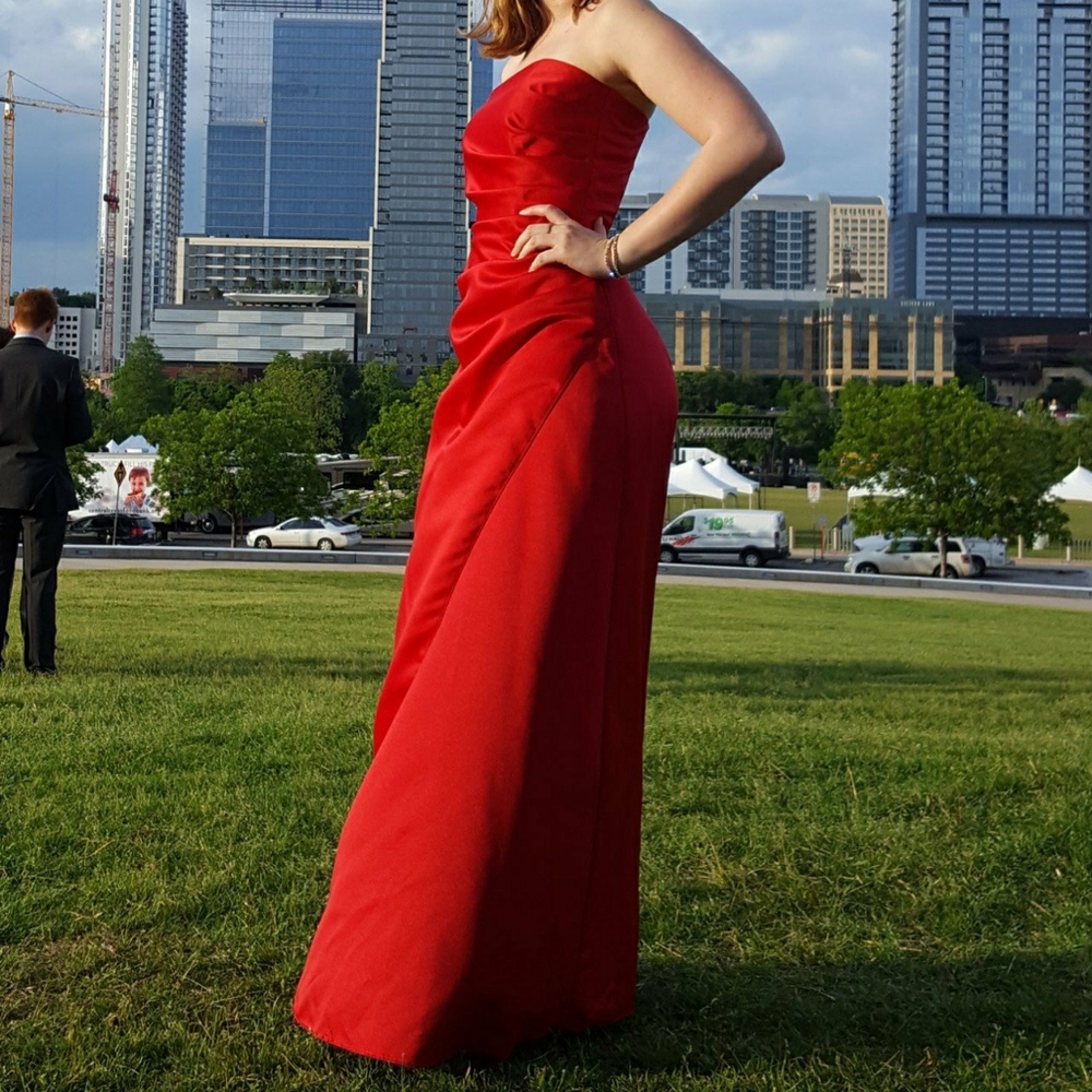 Red Prom Dress Size Small